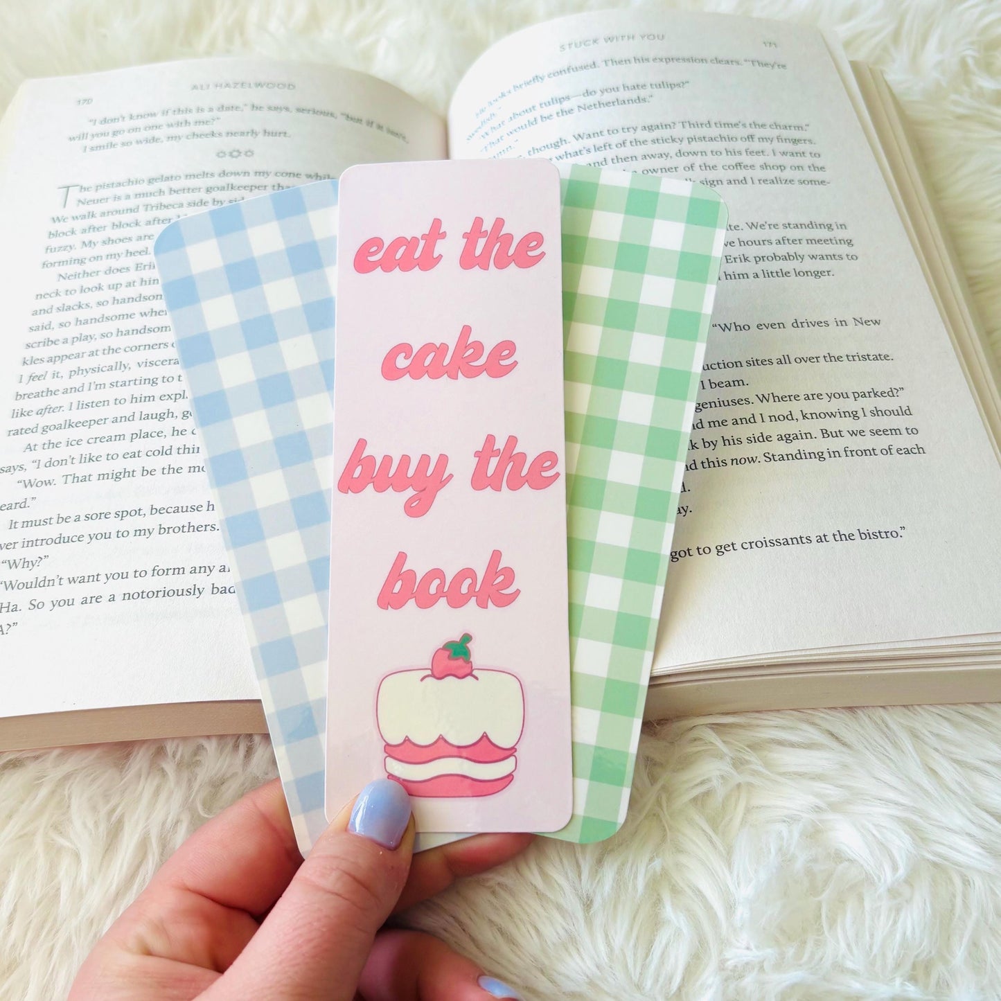 Eat the cake, buy the book!