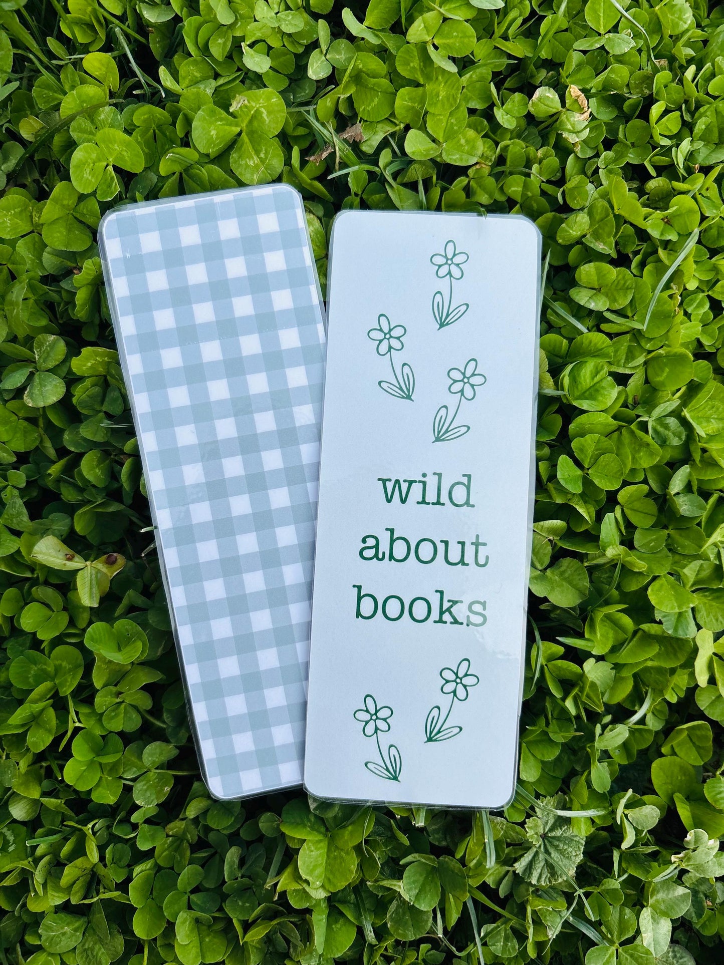 wild about books! | handmade bookmarks | cute | bookish | book lover gift | bookmark | bookstagram | booktok | plants | green