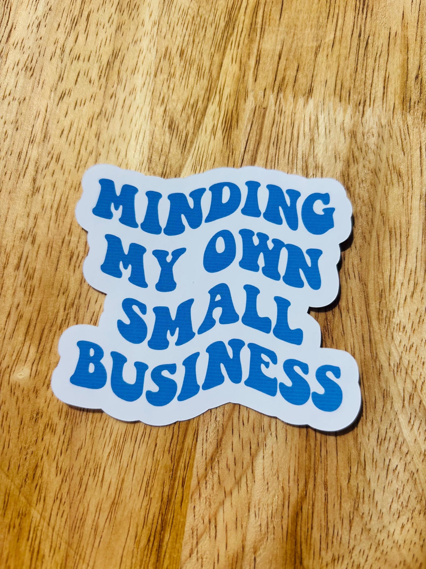 minding my own small business | cute stickers | small business | bookish | book lover | cute gifts