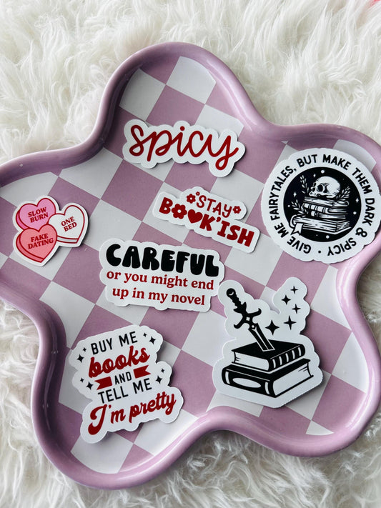 dark romance sticker set
