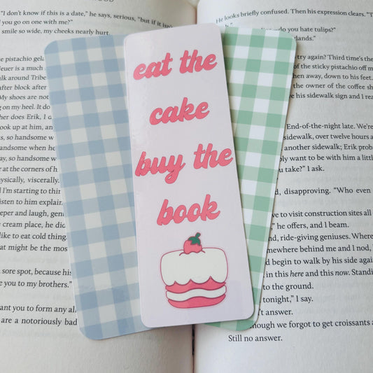 Eat the cake, buy the book!