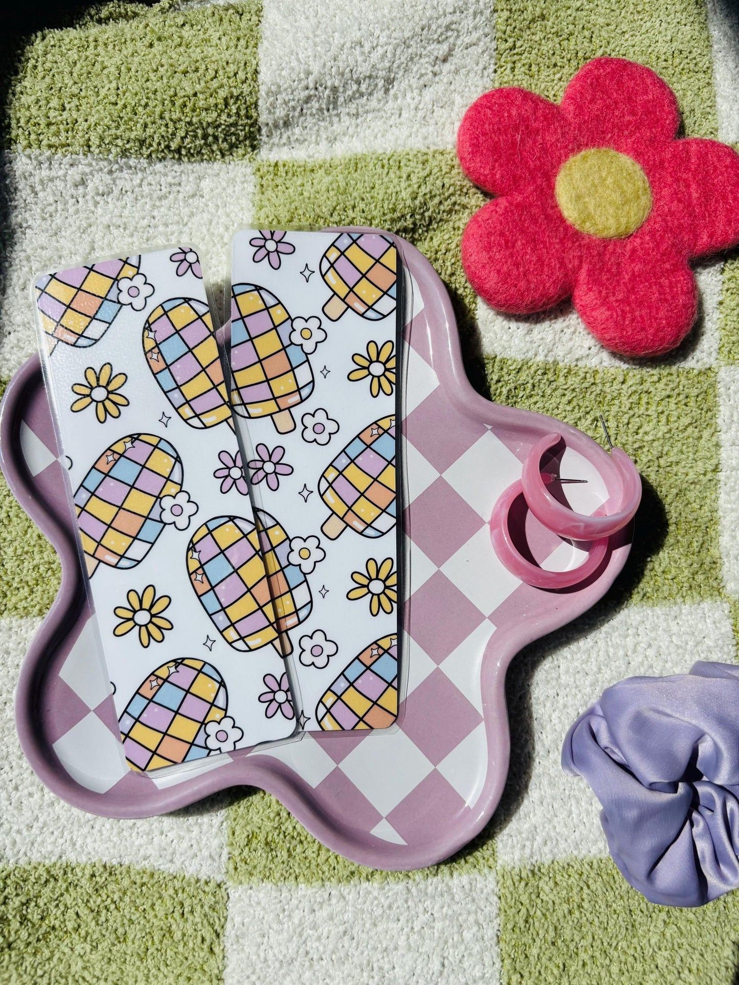 disco pops | bookmark | trendy | summer vibes | bookish | bookstagram | booktok | pastel | book lover