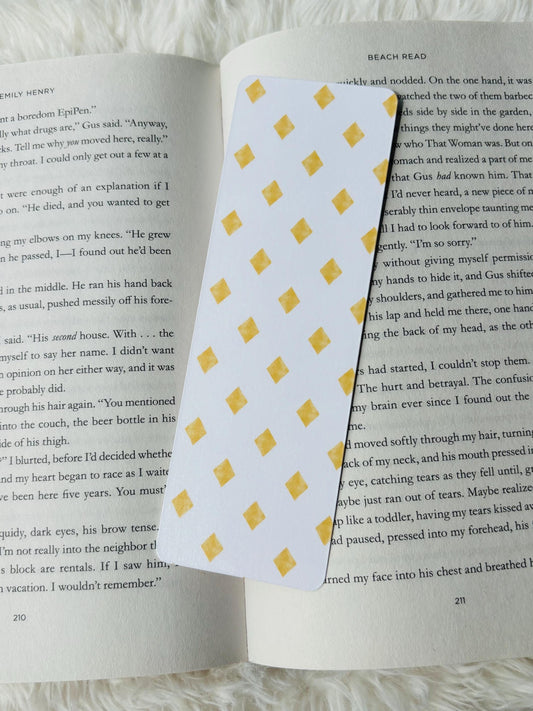diamond design | bookmark | minimalist | readers | bookworm | book lovers | gifts for her | bookish