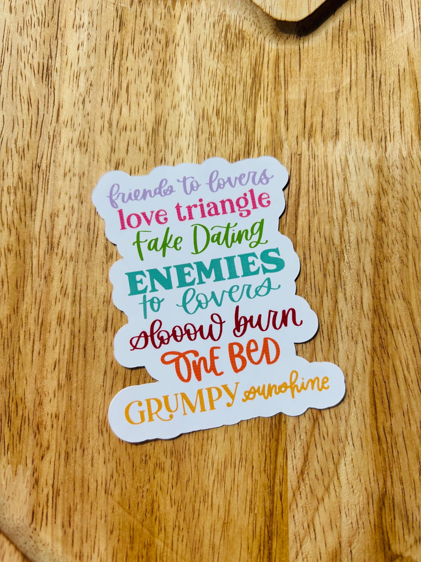 TROPES sticker | bookish | book lover | stickers | gifts