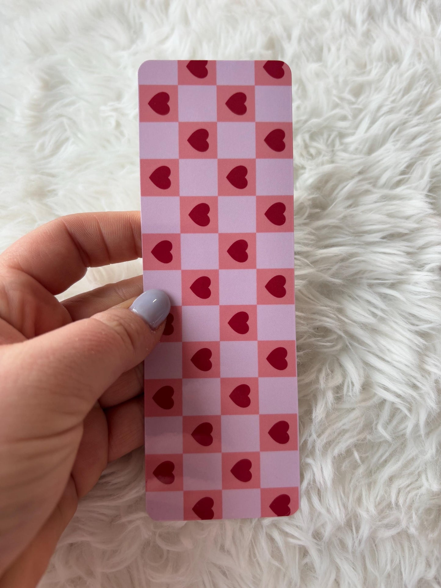 valentine checker | handmade bookmarks | cute | bookish | book lover gift | bookmark | bookstagram | booktok