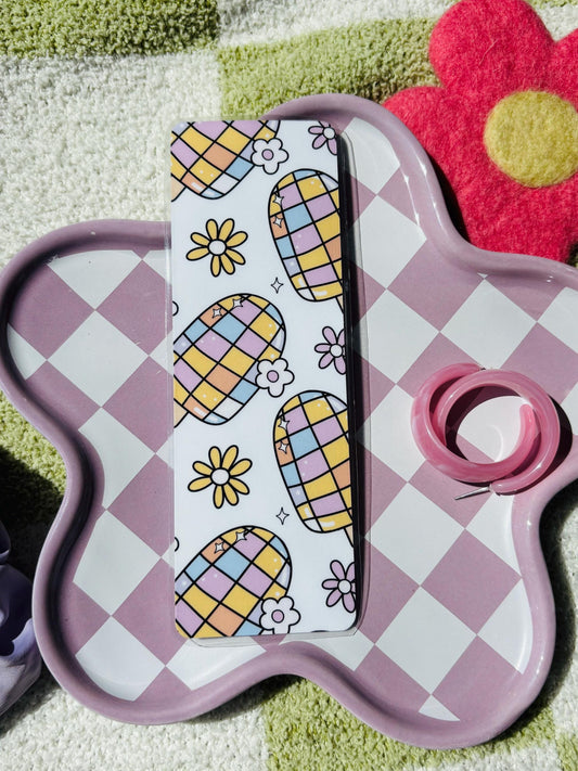 disco pops | bookmark | trendy | summer vibes | bookish | bookstagram | booktok | pastel | book lover