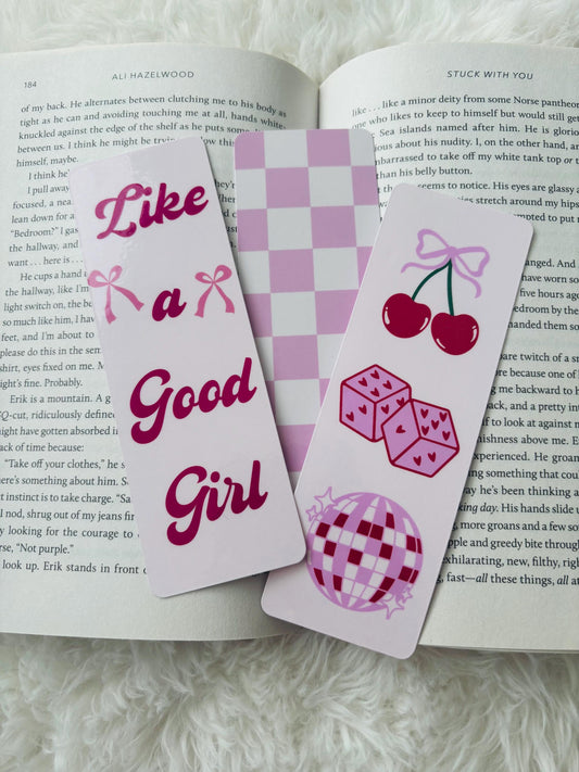 Good girl bookmarks